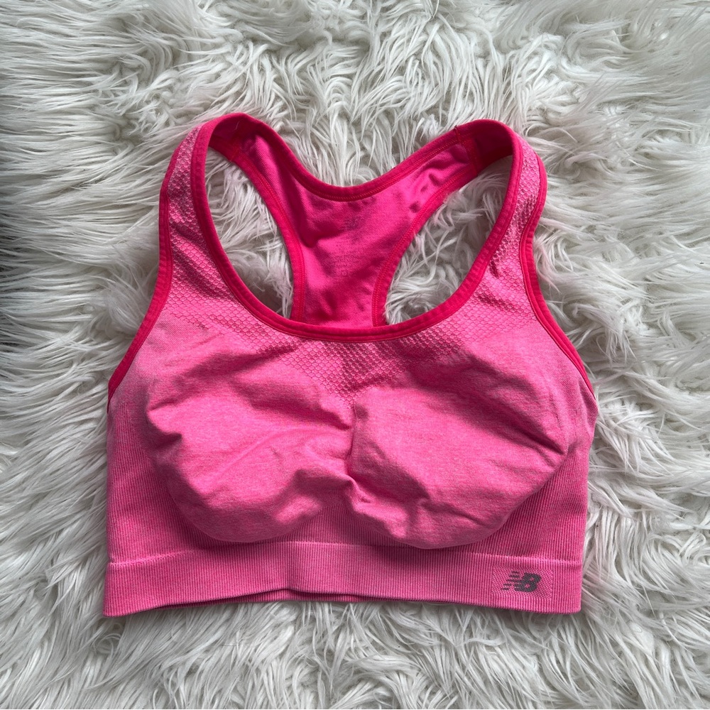 New Balance | Pink Sports Bra
